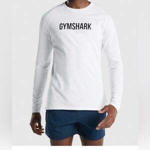 Gymshark Classic White Tee size S